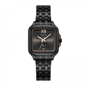 Alexandre Christie AC 2B55 Black Rosegold LHBIPDGRG